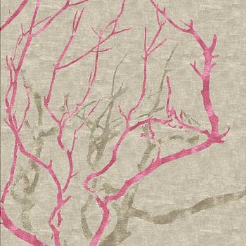 新中式梅花树枝植物花型地毯贴图 (68)