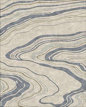 新中式抽象水纹波浪纹曲线等高线纹理地毯贴图 a (14)