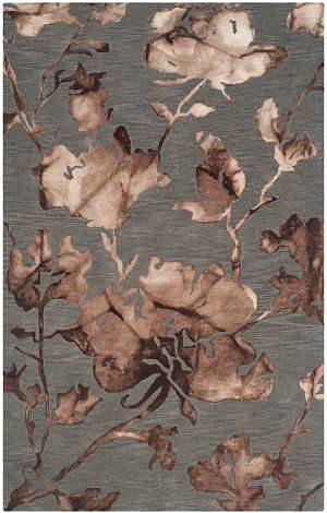 新中式菊花牡丹花花瓣图案地毯贴图 (11)