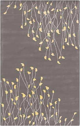 新中式树枝梅花图案地毯贴图 (7)