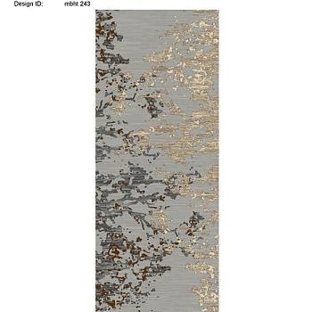 新中式树枝梅花图案地毯贴图 (12)