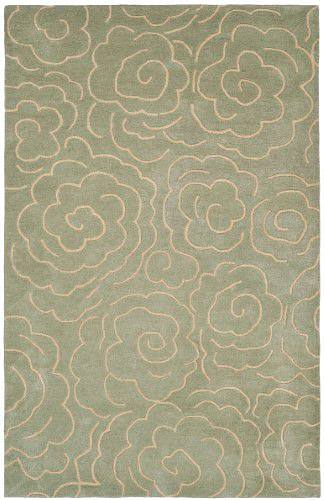 新中式现代中式云纹卷草祥云图案地毯贴图 (56)