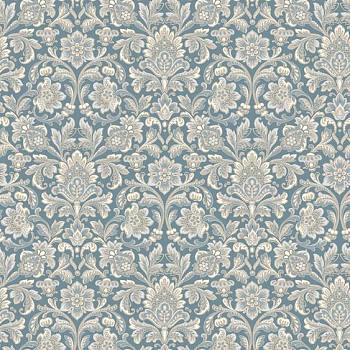 欧式法式古典花纹大花壁纸贴图布料(453)