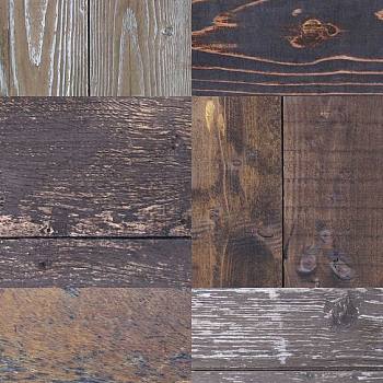 工业风破旧室内外木地板防腐木地板漆木板 条板a (97)