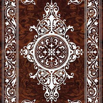 欧式法式古典欧式大花块毯 (10)