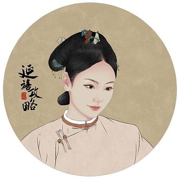 中式戏曲人物挂画 (15)