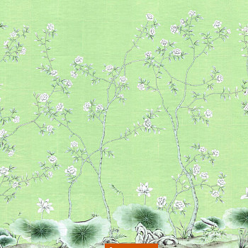 中式欧式花鸟壁纸壁布壁画背景画 (11)