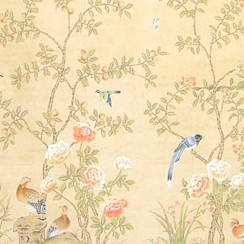 中式欧式花鸟壁纸壁布壁画背景画 (20)