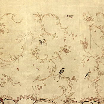 中式欧式花鸟壁纸壁布壁画背景画 (13)