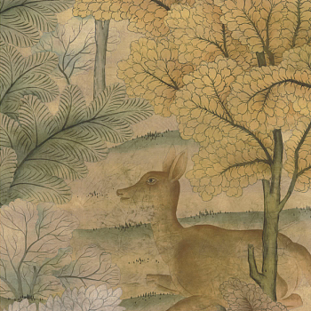 中式欧式花鸟壁纸壁布壁画背景画 (11)