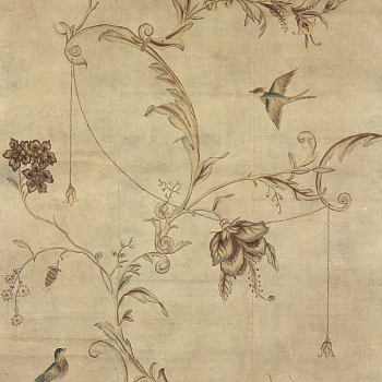 中式欧式花鸟壁纸壁布壁画背景画 (14)