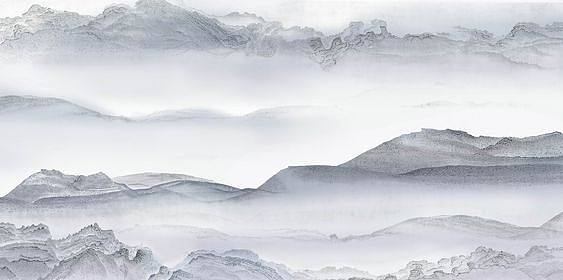 中式山水图案壁纸贴图 (30)