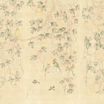 中式欧式花鸟壁纸贴图 (93)