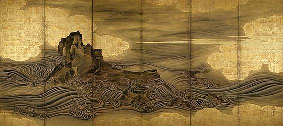 中式山水图案壁纸贴图 (55)