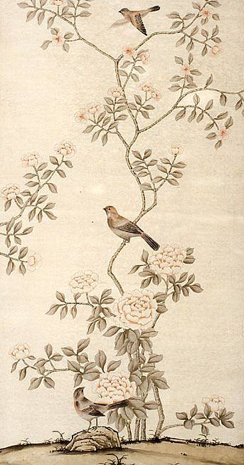 中式欧式花鸟壁纸贴图 (174)