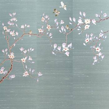 中式欧式花鸟壁纸贴图 (171)