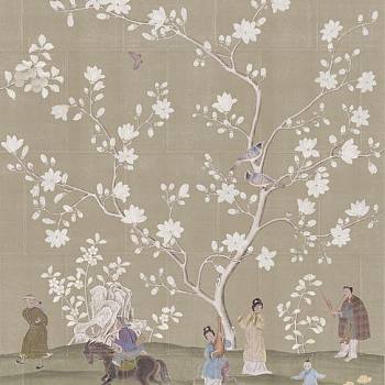 中式欧式花鸟壁纸贴图 (230)