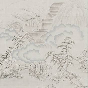 中式山水壁纸贴图 (216)