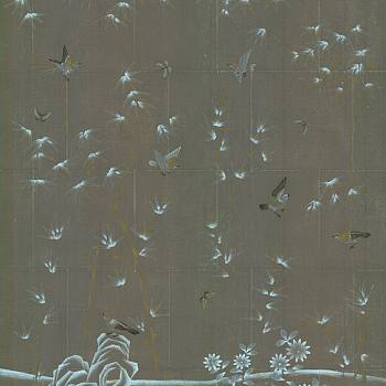 中式欧式花鸟壁纸贴图 (208)