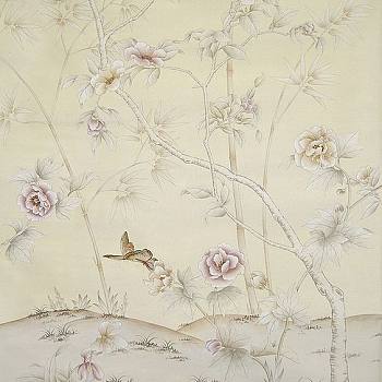 中式欧式花鸟壁纸贴图 (274)