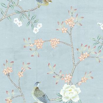 中式欧式花鸟壁纸贴图 (265)