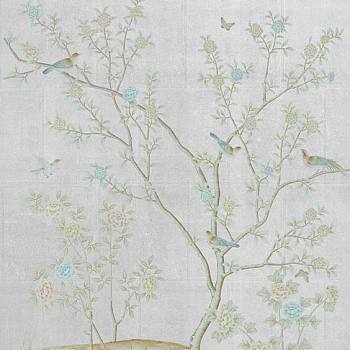 中式欧式花鸟壁纸贴图 (252)