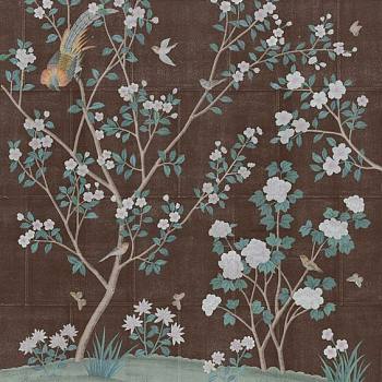 中式欧式花鸟壁纸贴图 (325)