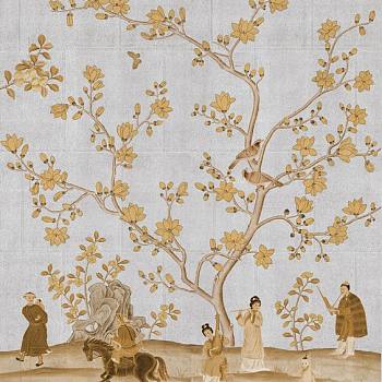 中式欧式花鸟壁纸贴图 (314)