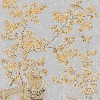 中式欧式花鸟壁纸贴图 (341)