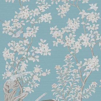 中式欧式田园花鸟壁纸壁画壁布背景画 (38)