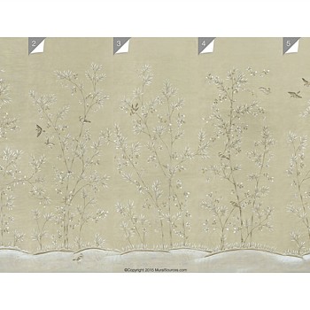 中式欧式田园花鸟壁纸壁画壁布背景画 (95)