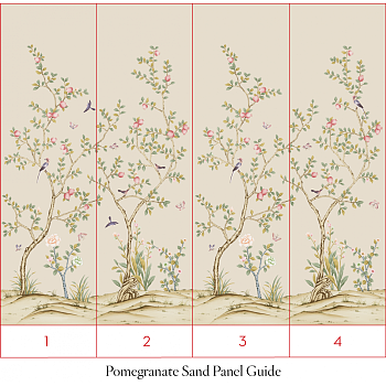 中式欧式田园花鸟壁纸壁画壁布背景画 (34)