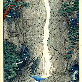 韩国朝鲜族韩式古典人物山水字画 (91)