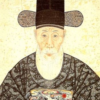 韩国韩式朝鲜族古典人物字画 (107)