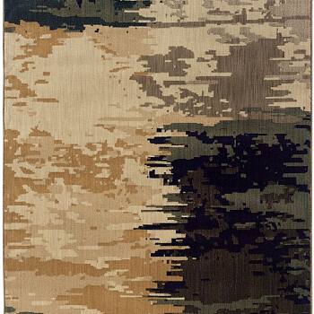 后现代新中式轻奢抽象地毯贴图下载 (190)
