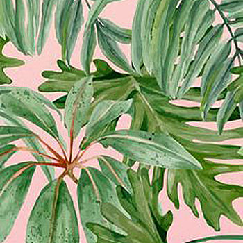 北欧现代小清晰植物叶子绿叶装饰画挂画 (12)