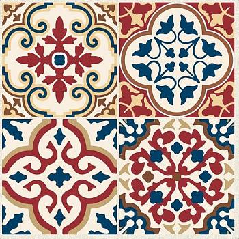 欧式地中海民族花纹瓷砖花砖贴图 (23)