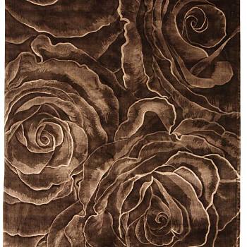 新中式新古典玫瑰花瓣地毯材质贴图 (1)