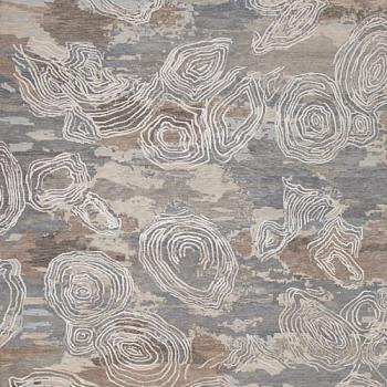 新中式水纹等高线图案抽象图案地毯材质贴图 (1)