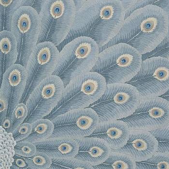 地中海孔雀羽毛儿童房地毯 (8)