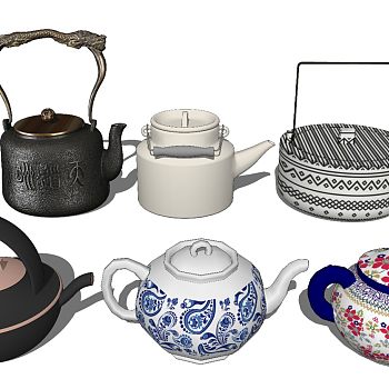 中式茶壶水壶